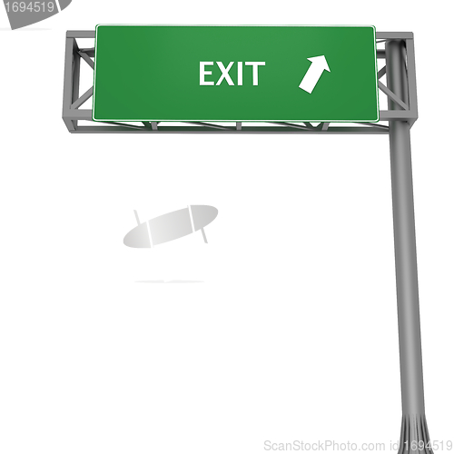 Image of Exit signboard