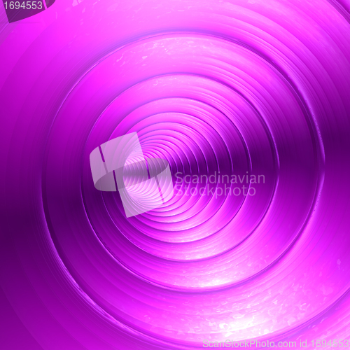 Image of Mauve Vortex Abstract Background With Twirling Twisting Spiral