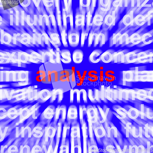 Image of Analysis Word Showing Checking Probing And Examining