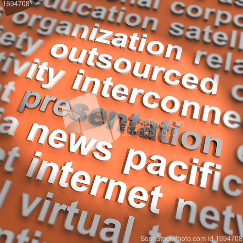 Image of Presentation Word Showing Conference Seminar Or Display