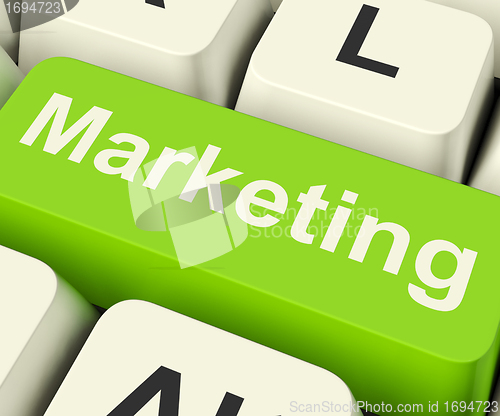 Image of Online Marketing Key Can Be Blogs Websites Social Media And Emai