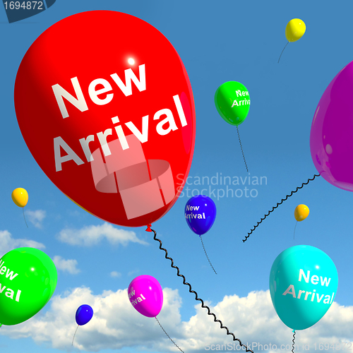 Image of New Arrival Balloons In The Sky Showing Latest Product Online Or