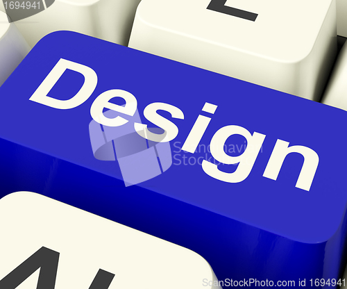 Image of Design Computer Key Meaning Creative Artwork Online