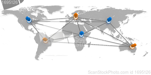 Image of Connected world