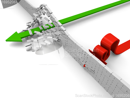 Image of Break through or fail