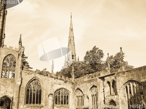 Image of Coventry Cathedral ruins