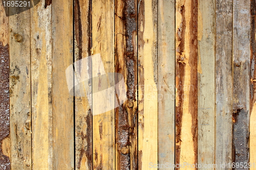 Image of rough and tumble wooden texture
