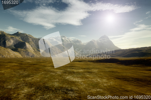 Image of landscape without vegetation