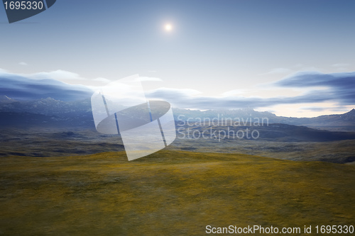 Image of landscape without vegetation