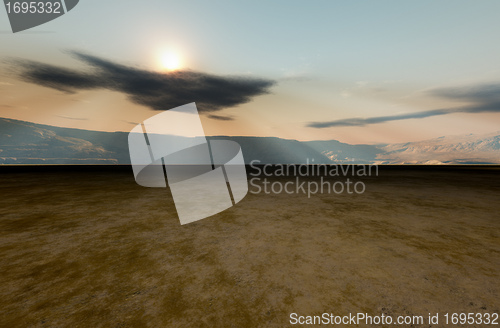 Image of landscape without vegetation