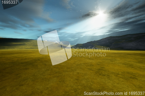 Image of landscape without vegetation