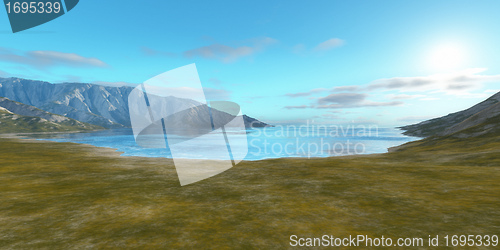 Image of landscape without vegetation