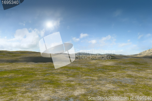 Image of landscape without vegetation