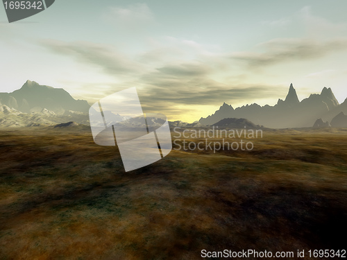 Image of landscape without vegetation