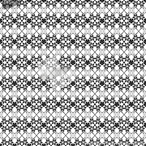 Image of Seamless Floral Pattern