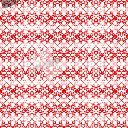 Image of Seamless Floral Pattern