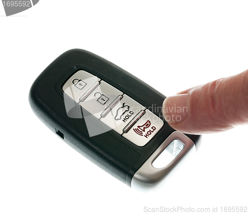 Image of Keyless wireless door opener fob