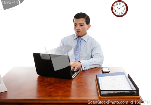 Image of Executive at desk working