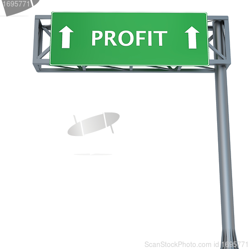 Image of Profit signboard