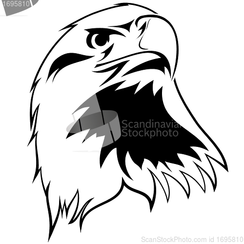 Image of stylized image of an eagle