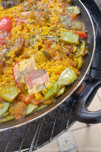 Image of Almost finished paella