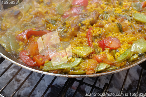 Image of Finishing paella