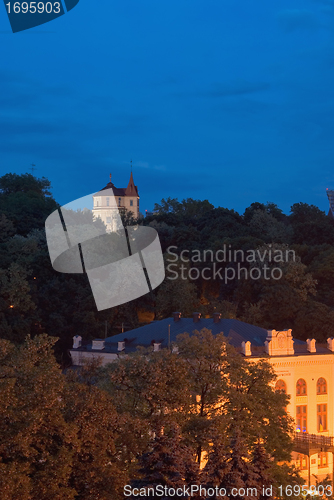 Image of view at night