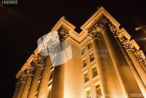 Image of building with columns