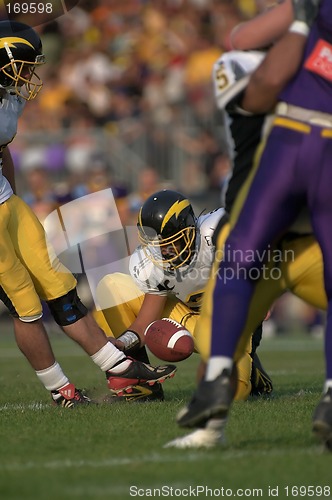 Image of Punting the ball