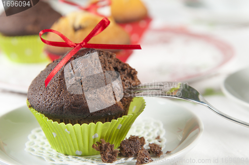 Image of Chocolate muffin