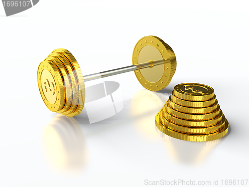Image of Coin barbell