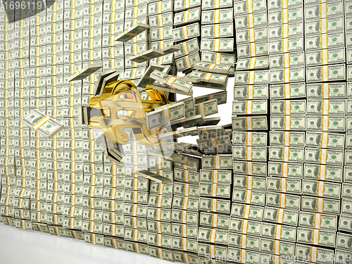 Image of Money wall