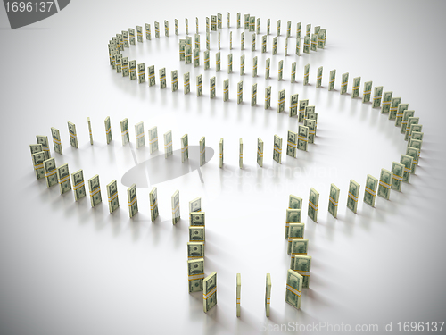 Image of Dollar domino