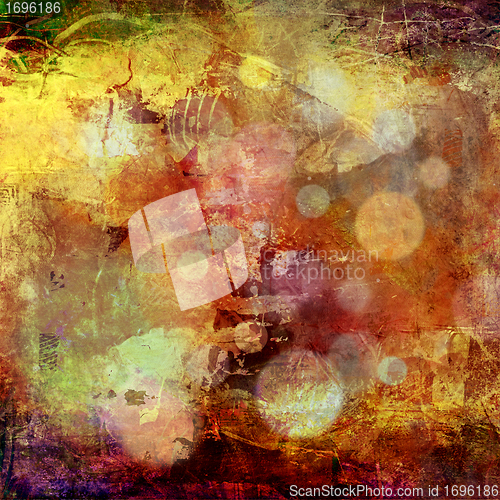 Image of abstract background painting