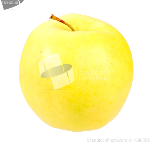 Image of Fresh yellow apple