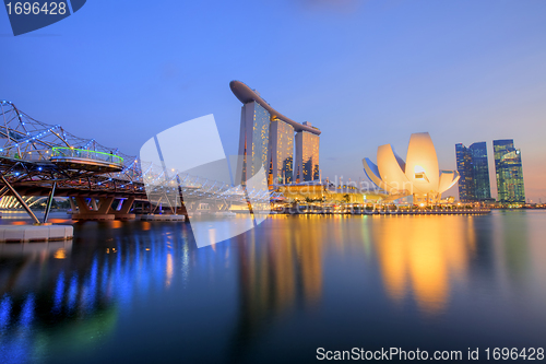 Image of Singapore skyline