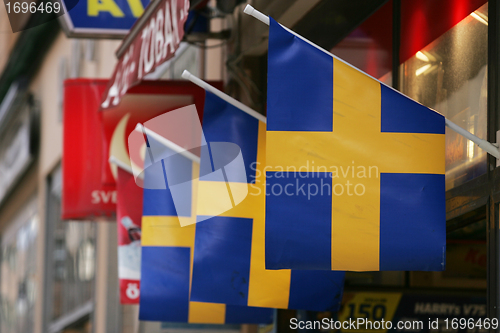 Image of Swedish flag