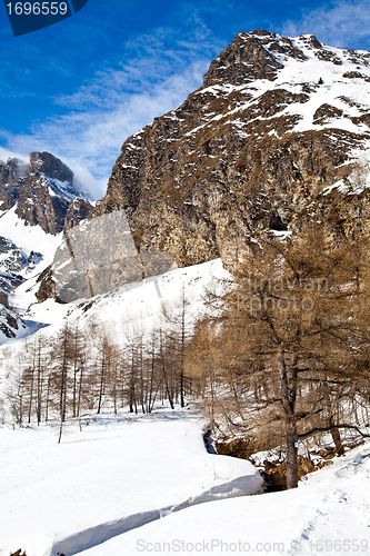 Image of Sunny day on Alps