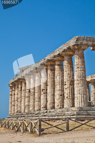 Image of Paestum temple - Italy