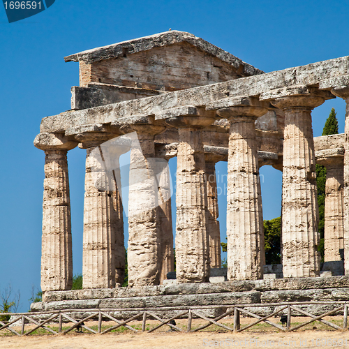 Image of Paestum temple - Italy