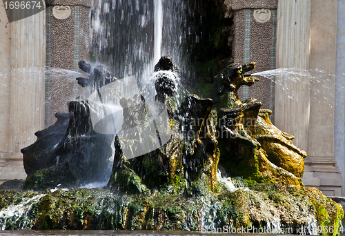 Image of Dragons fountain, Villa d'Este - Tivoli