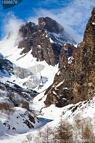 Image of Sunny day on Alps