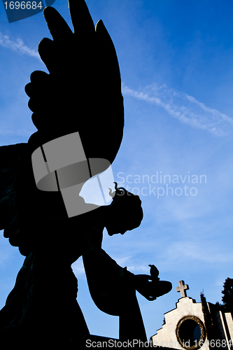 Image of Cemetery Statue