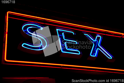 Image of Sexy shop entrance