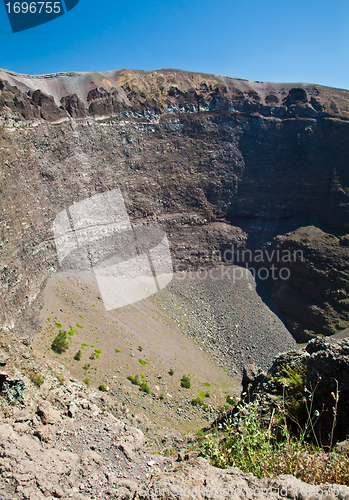 Image of Vesuvius crater