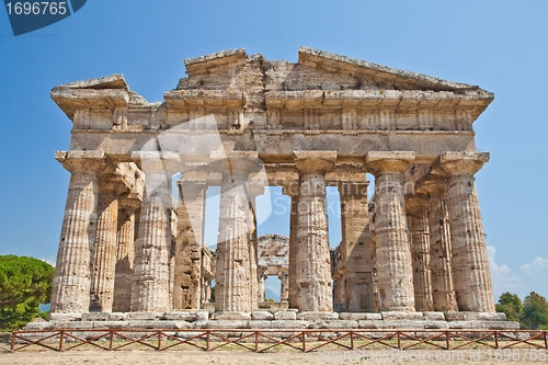 Image of Paestum temple - Italy