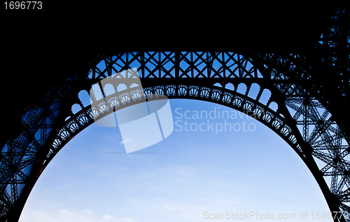 Image of Eiffel Tower detail