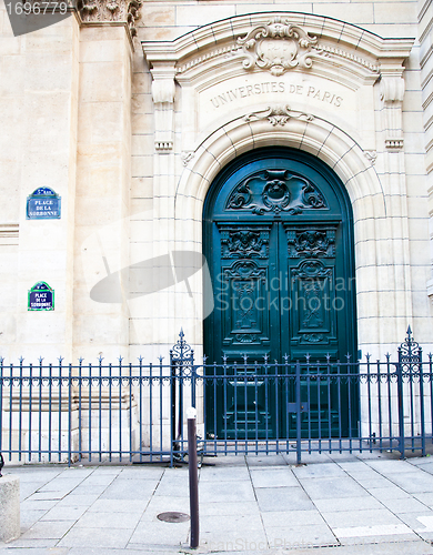 Image of Paris - Sorbonne University Entrance