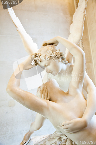 Image of Psyche revived by Cupid kiss