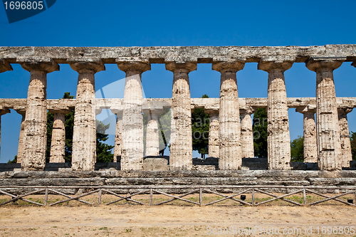 Image of Paestum temple - Italy